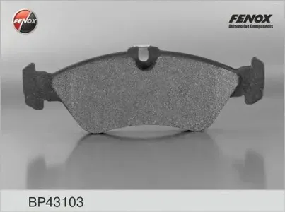 FENOX BP43103 Колодки торм.задние Mercedes Sprinter 95>, VW LT 2.3i-2.5TDi 96-98