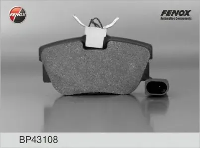 FENOX BP43108 Колодки торм.задние VW T4 2.52.4D 99-03