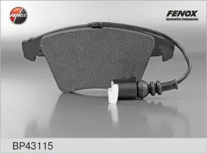 FENOX BP43115 Колодки торм.передние диски 16' VW T5 Multivan 2.03.21.9TDi2.5TDi 03>