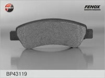 FENOX BP43119 Колодки торм.задние Citroen Jumper 2.2HDi 06>