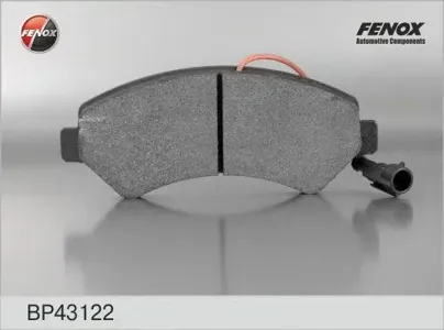 FENOX BP43122 Колодки торм.передние Citroen Jumper , Fiat Ducato , Peugeot Boxer 2.2HDi3.0HDi 06>