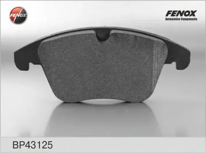 FENOX BP43125 Колодки торм.передние Ford Galaxy C-Max 2.01.8TDCi2.0TDCi 06>