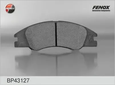 FENOX BP43127 Колодки торм.передние Kia Cerato 1.6i 16V2.0iCRDi 04>