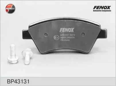 FENOX BP43131 Колодки торм.передние Renault Megane II1.6-2.01.5DCi1.9DCi 02>