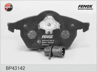 FENOX BP43142 Колодки торм.передние Audi 100 91-94A4 95-00A6 94-97