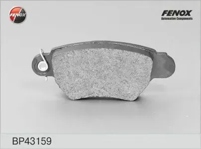 FENOX BP43159 Колодки торм.задние Opel Astra 1.2i-2.0Di 98-01 Zafira 1.8i2.0Di 99-00