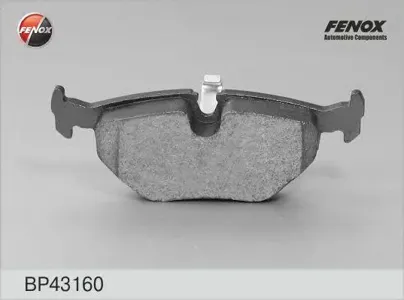 FENOX BP43160 Колодки торм.задние BMW E46 1.6i-2.8iD 98>,Rover 75 1.8-2.5CDT 99>