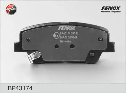 FENOX BP43174 Колодки торм.задние Hyundai Santa Fe , Kia Sorento 2.42.0D2.2D 0109>