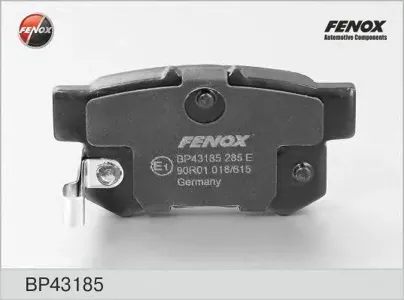 FENOX BP43185 Колодки торм.задние Honda Civic 97> Prelude 2.0i 96>S2000 2.0i 99>