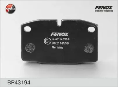 FENOX BP43194 Колодки торм. Opel Kadett E Daewoo Nexia 8v R13 передние