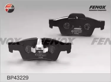 FENOX BP43229 Колодки торм.задние Mercedes C219W164W251 04>