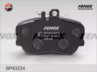 FENOX BP43234 Колодки торм. Mercedes W202 93-00 передние