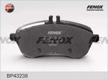 FENOX BP43238 Колодки торм.передние Mercedes W204 1.8-2.3 07>