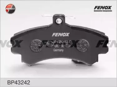 FENOX BP43242 Колодки торм.передние Mitsubishi Carisma 1.8GDi1.9GDi 95>, Volvo S40 95-97