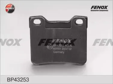 FENOX BP43253 Колодки торм.задние
