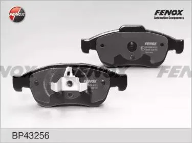 FENOX BP43256 Колодки торм.передние Renault Megane sedan Coupe 08>