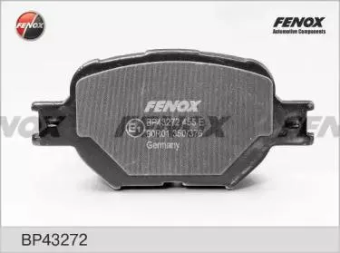 FENOX BP43272 Колодки торм. Toyota Celica Corolla 1.8-2.0D 99- передние