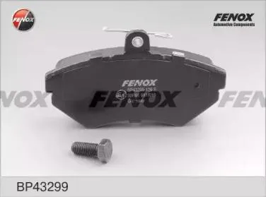 FENOX BP43299 Колодки торм.передние Audi A4 2.4-2.8 95-00