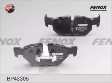 FENOX BP43305 Колодки торм. BMW E81E87E90E91E84 X1 задние
