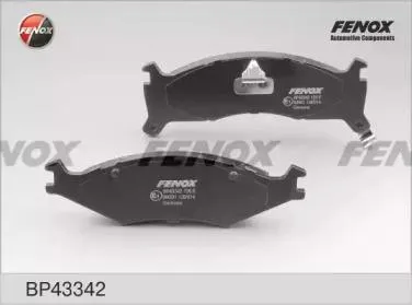 FENOX BP43342 Колодки торм.передние
