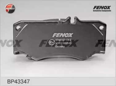 FENOX BP43347 Колодки торм.пер.