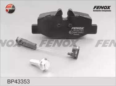 FENOX BP43353 Колодки торм.задние с датчиком, Mercedes Viano Vito W639 03- .