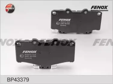 FENOX BP43379 Колодки торм.передние