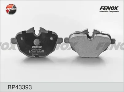 FENOX BP43393 Колодки торм. BMW 5 F10,F11 X3 F25Z4 E89 2.0-3.0 10- задние