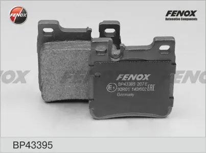 FENOX BP43395 Колодки торм.задние Mercedes w202 94>, w210 97>, w220 2.8-3.2 98>