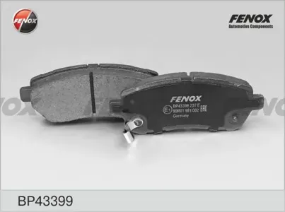 FENOX BP43399 Колодки торм. Ford Fiesta 08- Mazda 2 07- передние