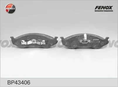 FENOX BP43406 Колодки торм.передние