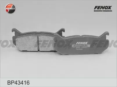 FENOX BP43416 Колодки торм.задние