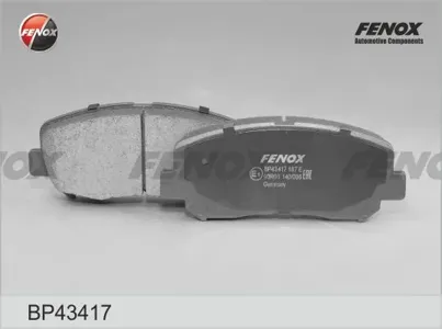 FENOX BP43417 Колодки торм.передние Mazda CX-5 2.02.0D 11>