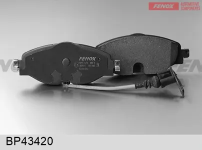 FENOX BP43420 Колодки торм.передние Audi A3, VW Golf VII 1.2TSI-1.8TFSI2.0TDI 12>