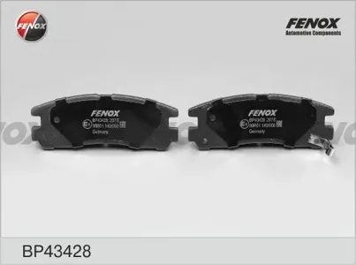 FENOX BP43428 Колодки торм. Mitsubishi Galant 92-04 Pajero PININ 99- Space Wagon 91-99 зад