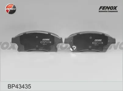 FENOX BP43435 Колодки торм.передние Opel Astra 1.61.7D2.0D 09>