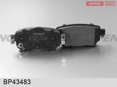 FENOX BP43483 Колодки торм.задние