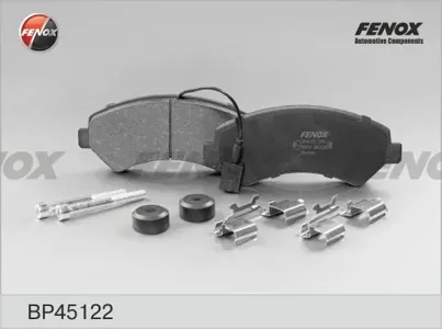 FENOX BP45122 Колодки торм.передние (улучш. фрикционный состав)