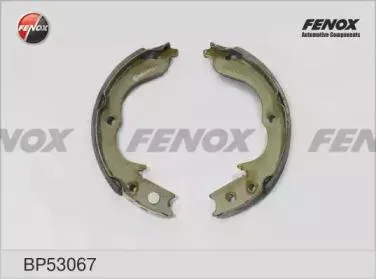 FENOX BP53067 Колодки ст.торм. Mitsubishi Outlander Peugeot 4007 Subaru Impreza Forester 08- (188x31.5)