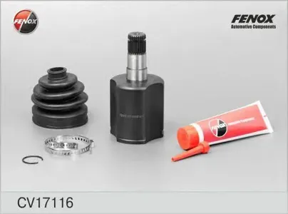 FENOX CV17116 Шарнирный комплект, приводной вал