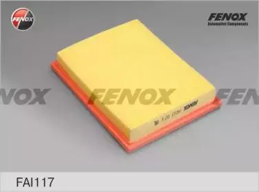 FENOX FAI117 Воздушный фильтр Ford Fiesta Fusion Mazda 2