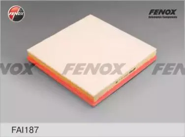FENOX FAI187 Воздушный фильтр Chevrolet Cruze 09- 1.4, 1.7D, 2.0D, Opel Astra J 09- 1.4, 1.6, 1.6-2.0D, Zafira C 11- 1.4, 1.6D, 2.0D