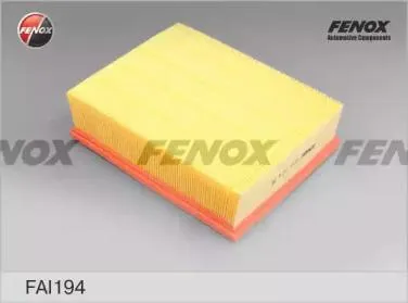 FENOX FAI194 Воздушный фильтр Audi A4 1.6-3.2 00-