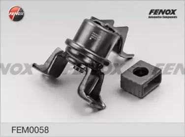 FENOX FEM0058 Подушка двигателя R, гидронаполненная