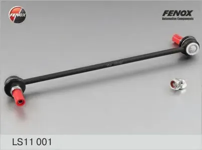 FENOX LS11001 Стойка стабилизатора переднего L=298 Ford Focus 04>, Volvo S40V50 04>
