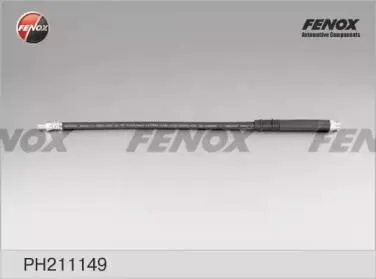 FENOX PH211149 Шланг тормозной перед. =851918=12251F [480671] Fiat Ducato , Peugeot Boxer 94> L=484 нар.