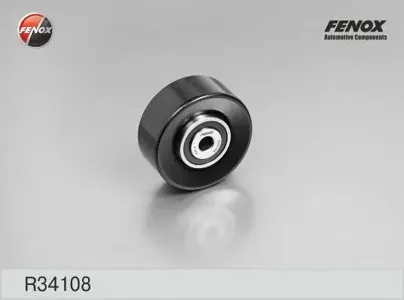 FENOX R34108 Ролик обводной ремня генератора Citroen Xsara, Peugeot 206 1.1-1.6 & 16V 97>