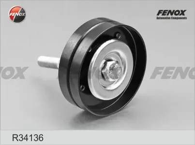 FENOX R34136 Ролик обводной Skoda Fabia 01- 1.2, Rapid 12- 1.2, Roomster 06- 1.2, vw Polo 01- 1.2 r34136