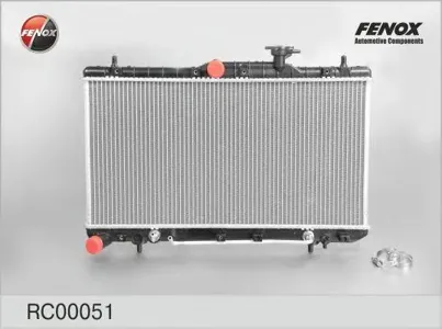 FENOX RC00051 Радиатор АКПП Hyundai Accent 1.3-1.61.5 DOHC 99>