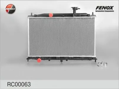FENOX RC00063 Радиатор МКПП  Kia Rio  1.4-1.6i 16V 05>